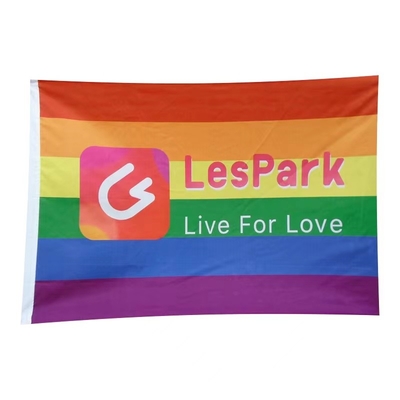 फेस्टिवल पार्टी सेलिब्रेशन डेकोरेशन के लिए गे प्राइड रेनबो LGBT फ्लैग