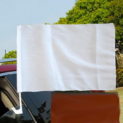 डबल पक्षीय उच्च बनाने की क्रिया कार झंडा पॉलिएस्टर कस्टम कार खिड़की झंडे
