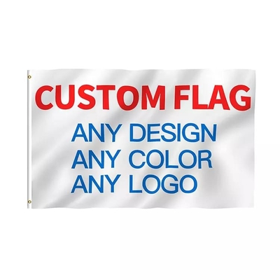 100% पॉलिएस्टर टोंगा राष्ट्रीय ध्वज सिंगल / डबल साइडेड प्रिंटिंग 3x5Ft