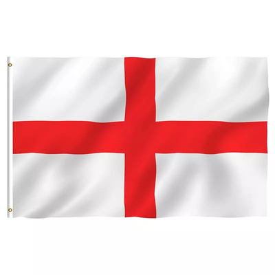 3x5ft इंग्लैंड बंटिंग ध्वज पैनटोन रंग पॉलिएस्टर इंग्लैंड राष्ट्रीय ध्वज