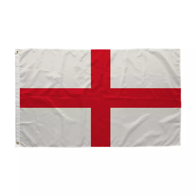 3x5ft इंग्लैंड बंटिंग ध्वज पैनटोन रंग पॉलिएस्टर इंग्लैंड राष्ट्रीय ध्वज