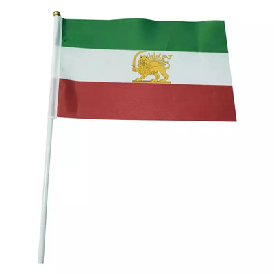 कस्टम लोगो छोटे हाथ के झंडे LGBT फ्लैग पोर्टेबल 14x21cm/20x30cm/30x45cm